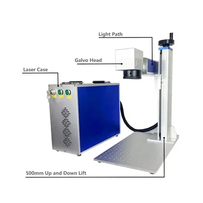 Peiriant marcio laser ffibr CNC metel